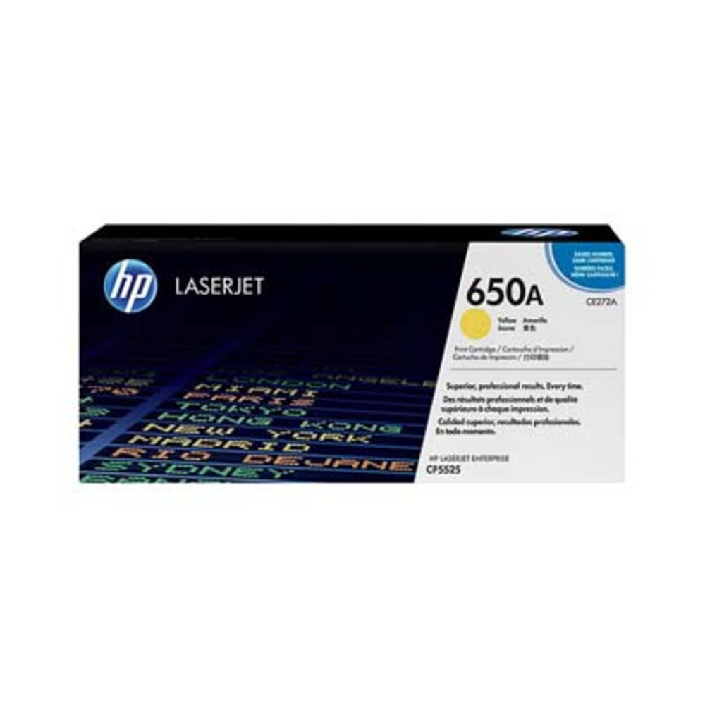 HP HP 650A (CE272A) Toner Geel