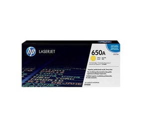HP HP 650A (CE272A) Toner Geel HP HP 650A (CE272A) Toner Geel