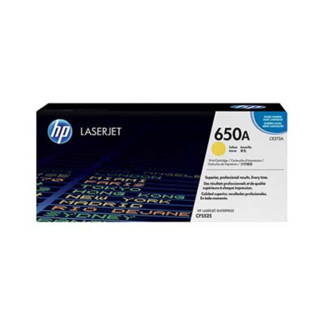 HP HP 650A (CE272A) Toner Geel
