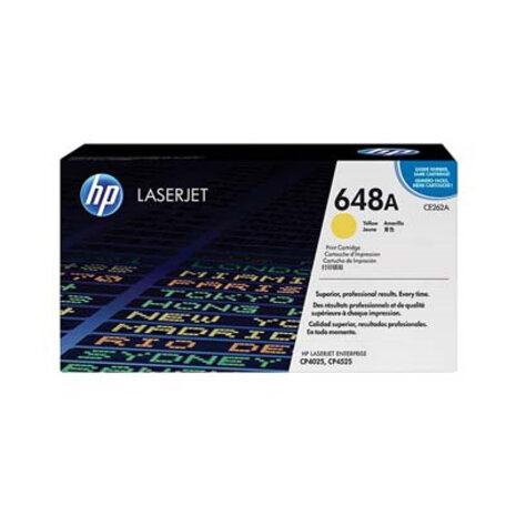 HP HP 648A (CE262A) Toner Geel