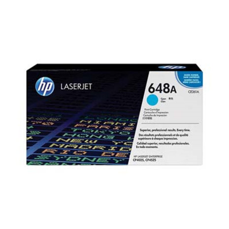 HP HP 648A (CE261A) Toner Cyaan