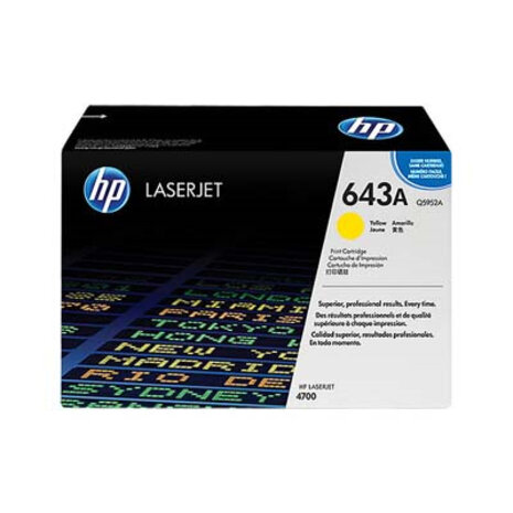 HP HP 643A (Q5952A) Toner Geel