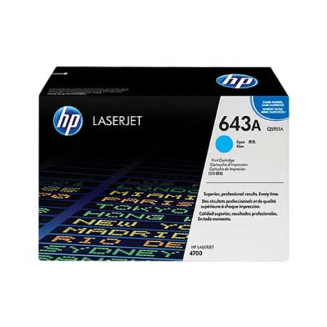 HP HP 643A (Q5951A) Toner Cyaan