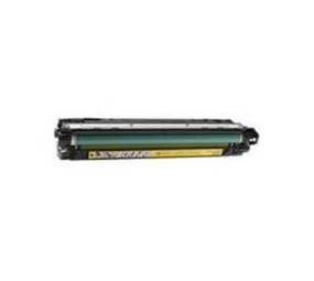 HP Huismerk HP 307A (CE742A) Toner Geel