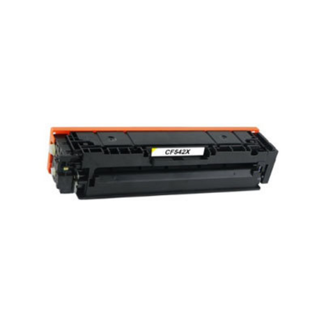 HP Huismerk HP 203X (CF542X) Toner Geel