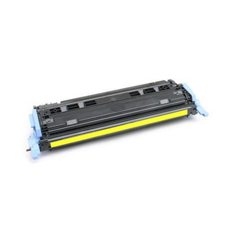 HP Huismerk HP 124A (Q6002A) Toner Geel