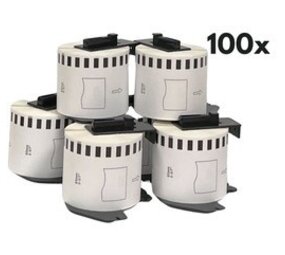 Brother 100 stuks Compatible DK-22205 Brother 100 stuks Compatible DK-22205