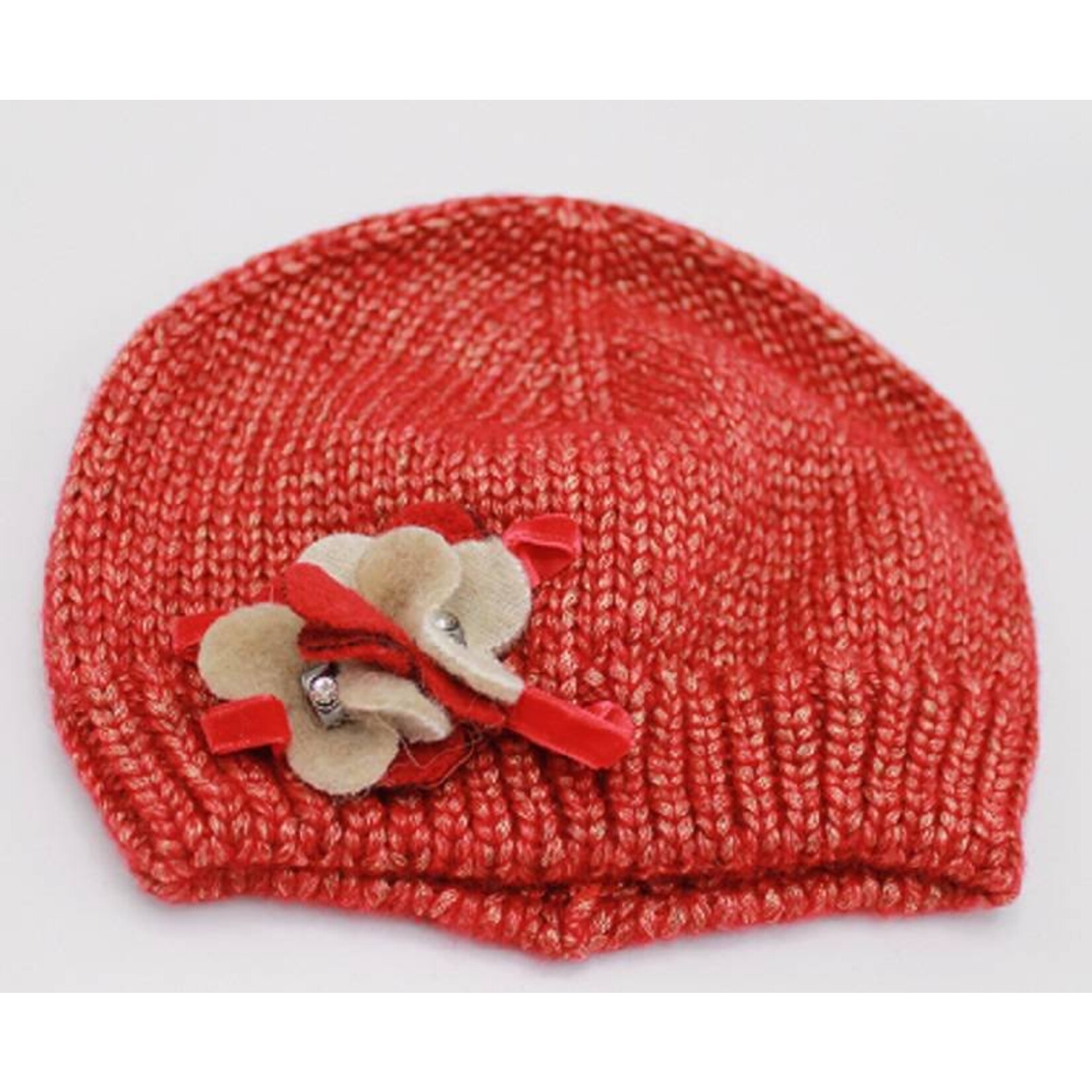 Complit Rode muts met Bloem - Complit