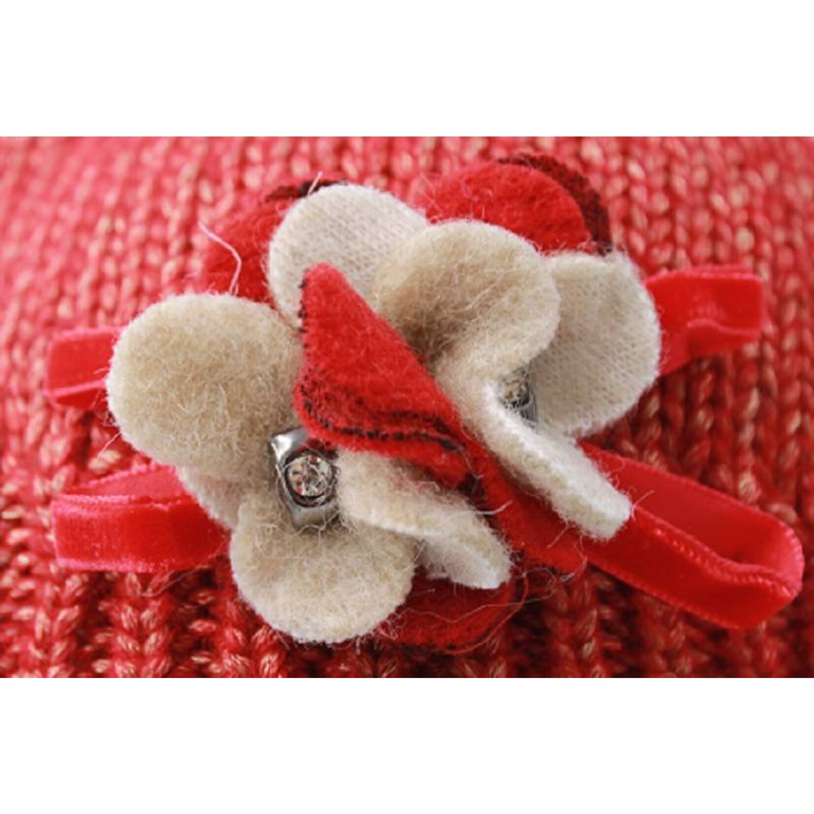 Complit Bonnet Rouge avec Fleur - Complit