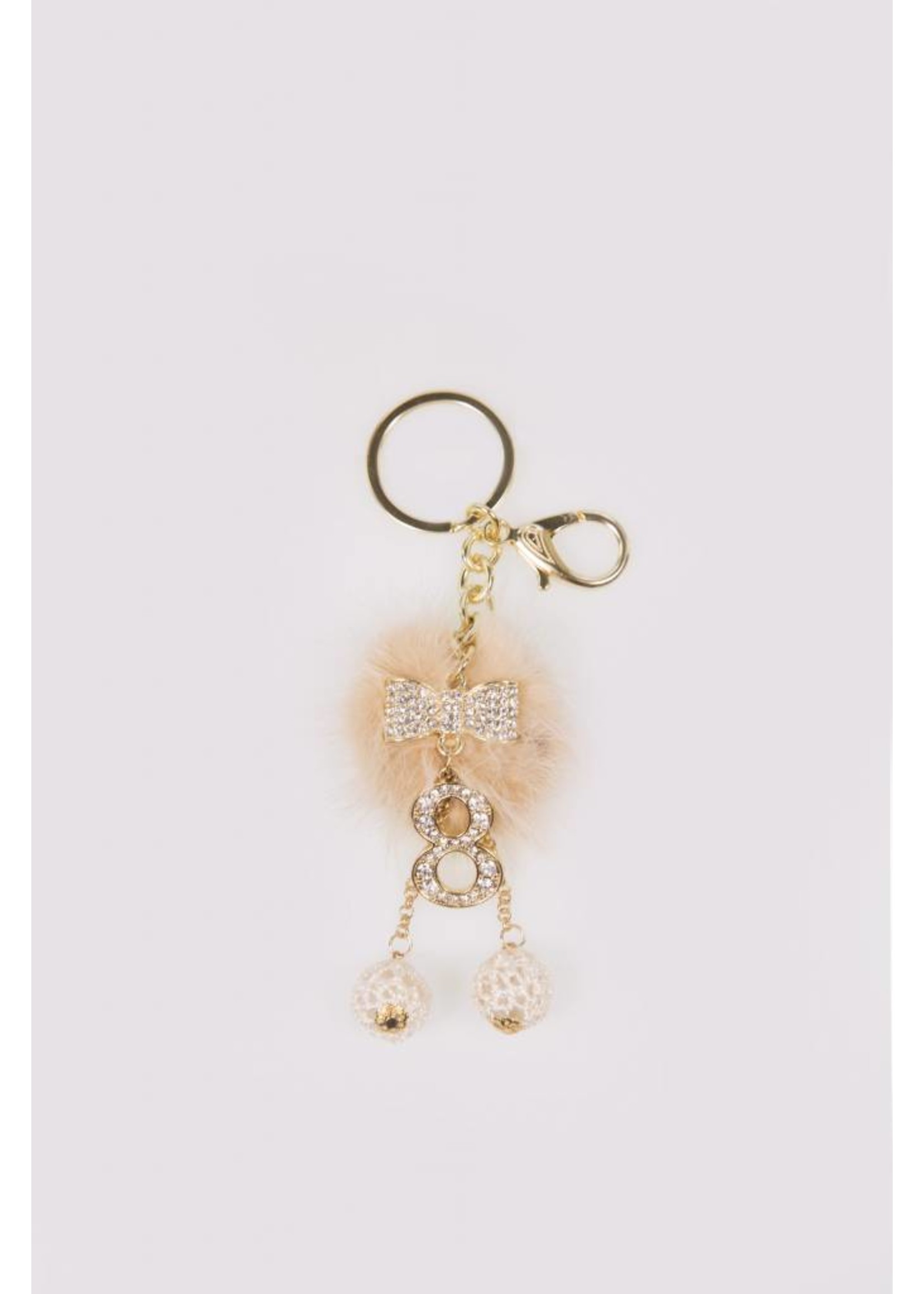 Keychain beige