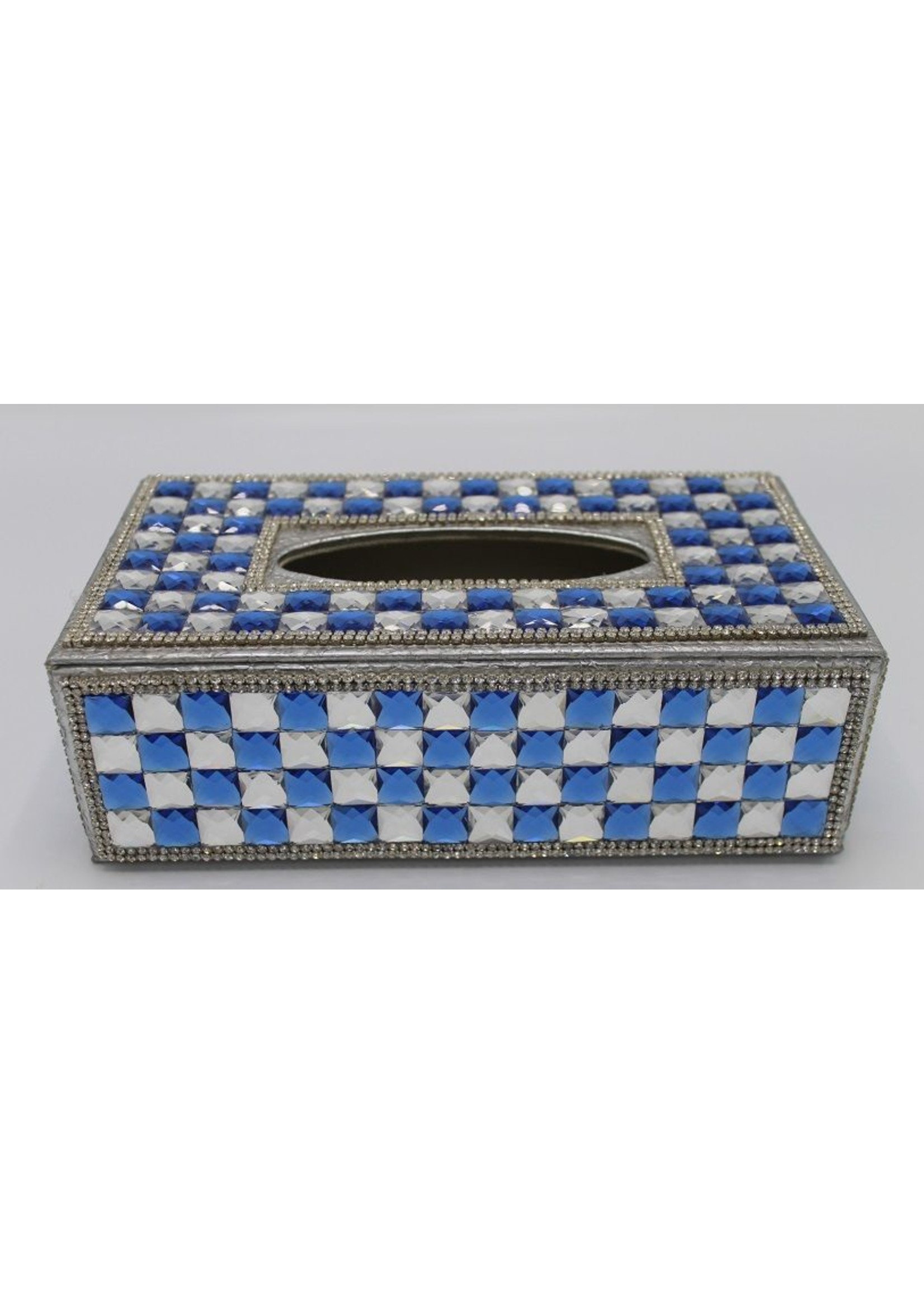 Napkin box blue