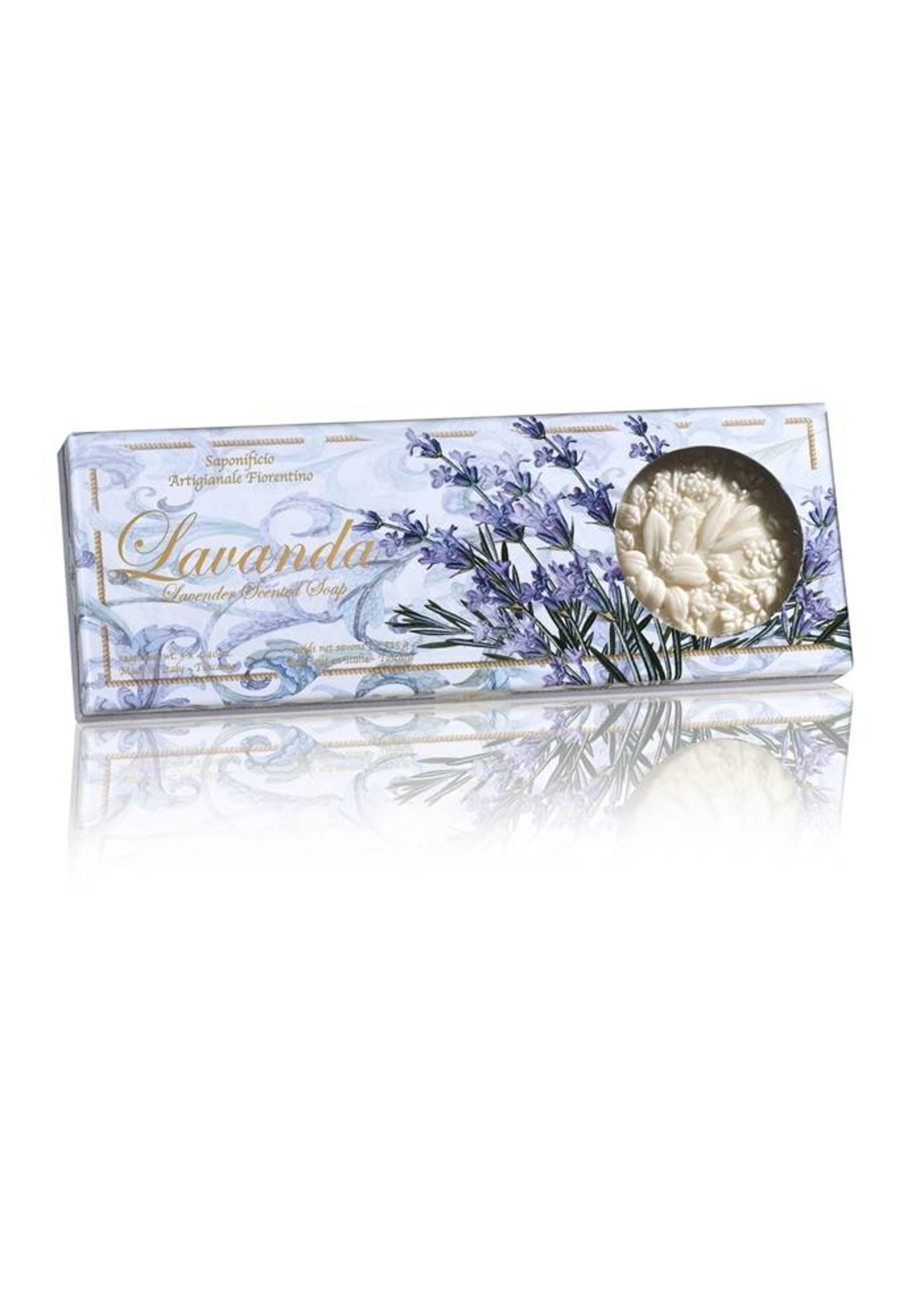 Fiorentino Lavanda  - Fiorentino - Soaps 3x125 gram