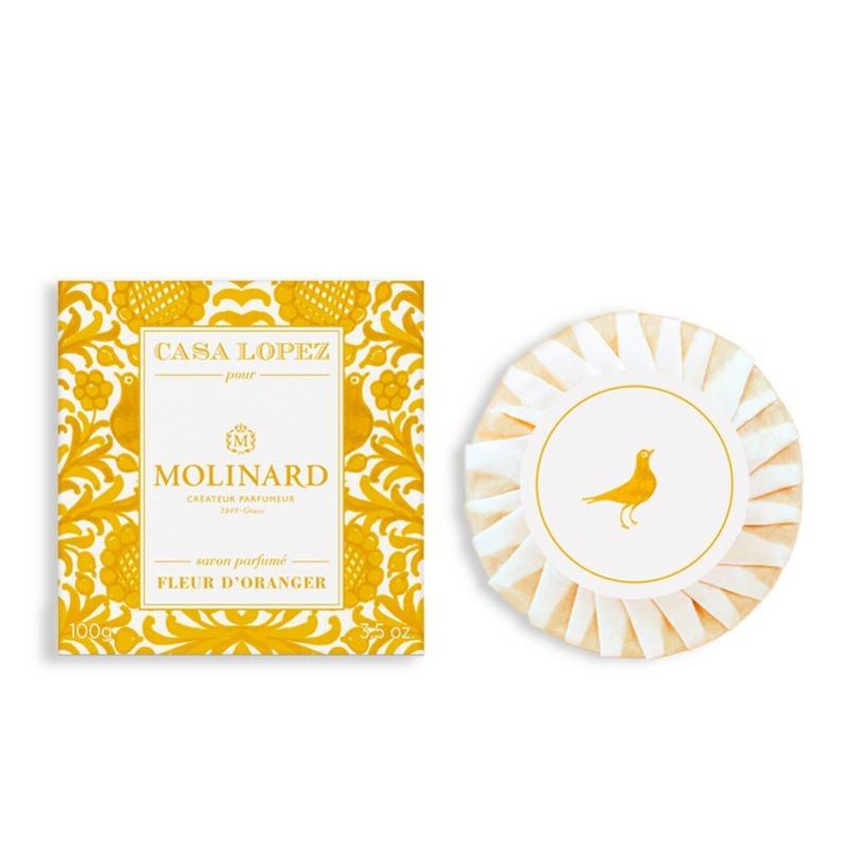 Molinard Fleur D'Oranger - Casa Lopez for Molinard - soap 100 g