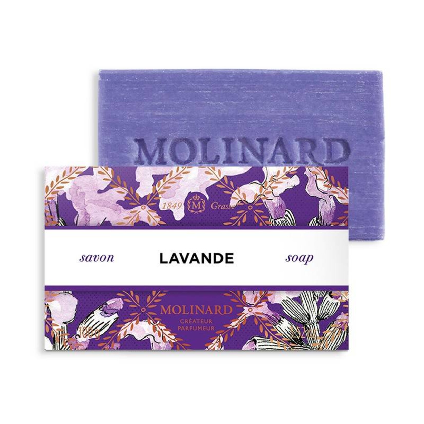 Molinard Lavande savon - Molinard - savon 100 g