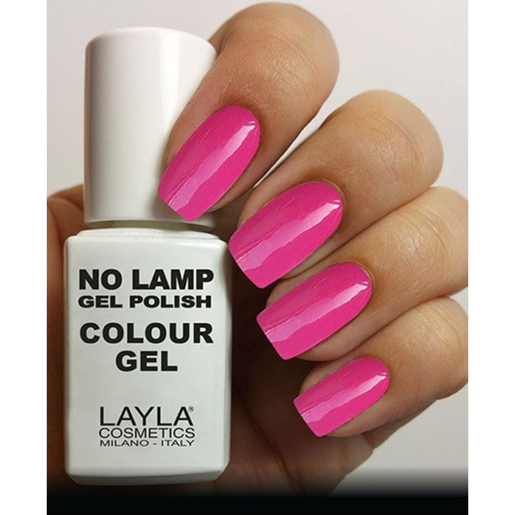 Layla Cosmetics No Lamp 15 My Very Pink - Gel Polish  without UV Lamp - Layla Cometics.