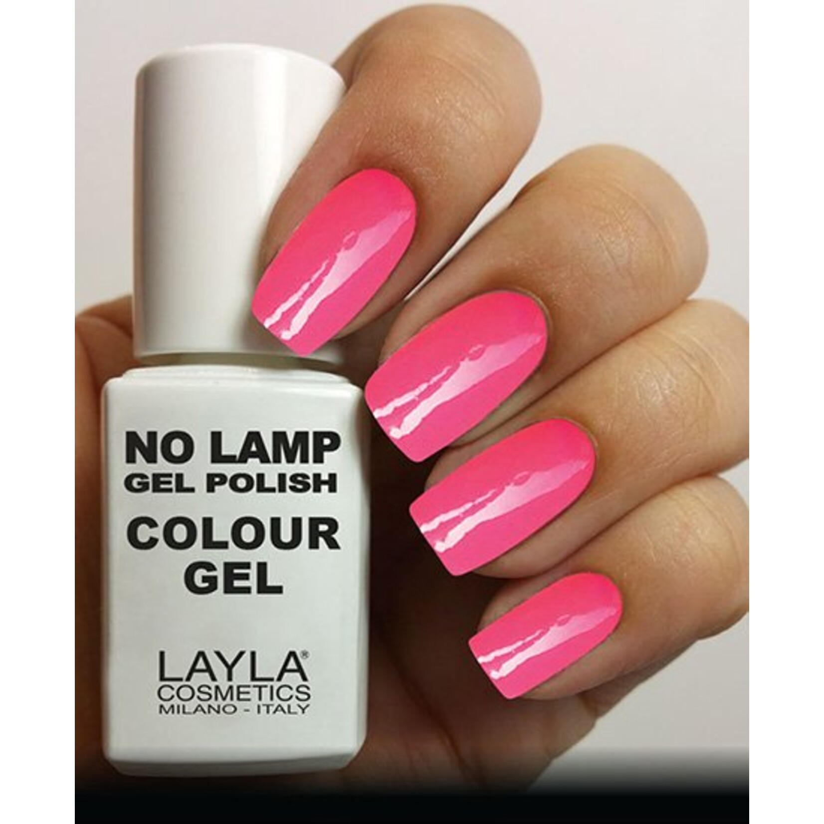 Layla Cosmetics No Lamp 21 Fluo Pinky - Layla Cosmetics - Gel Polish