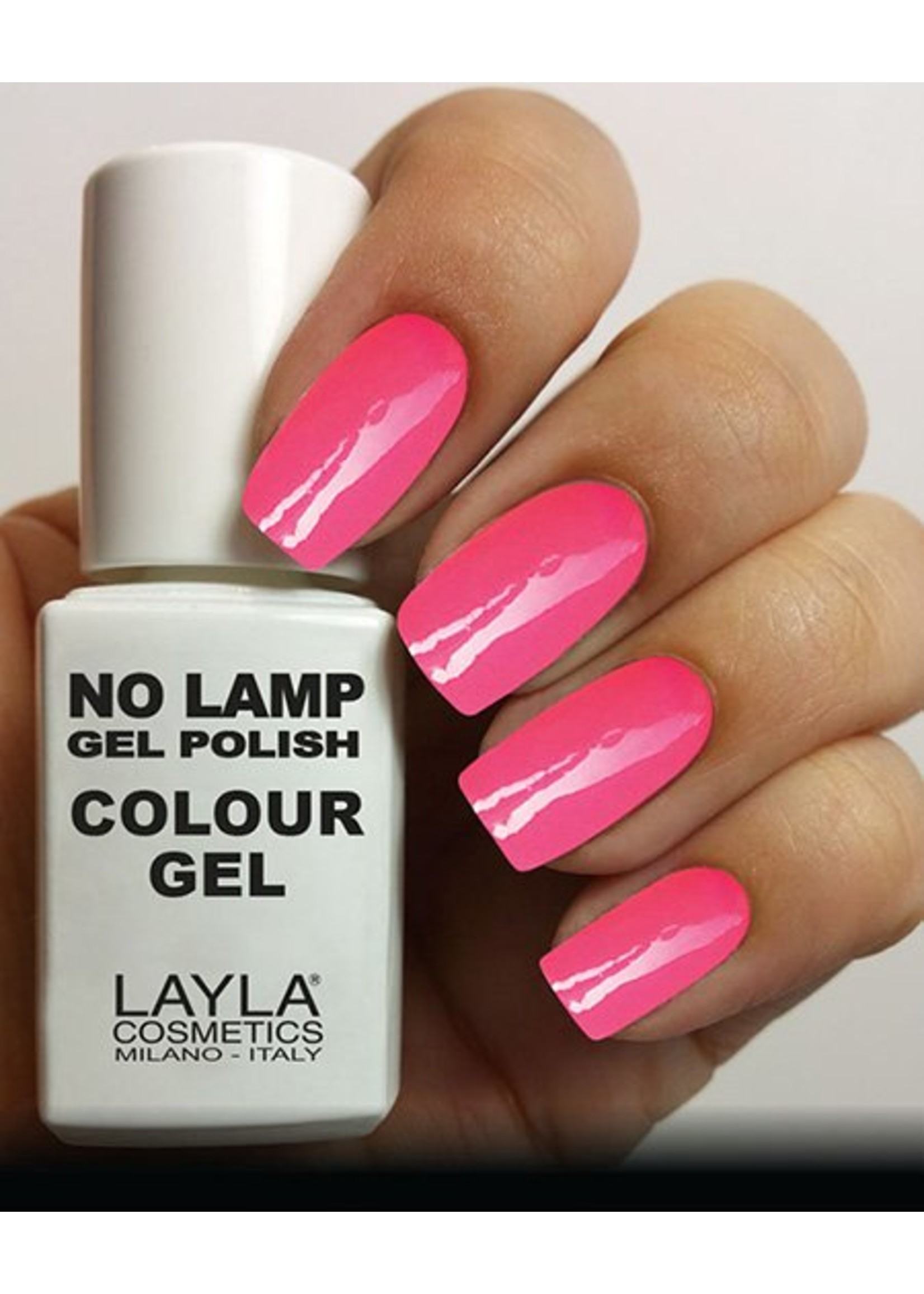 Layla Cosmetics No Lamp 21 Fluo Pinky - Layla Cosmetics - Gel Polish