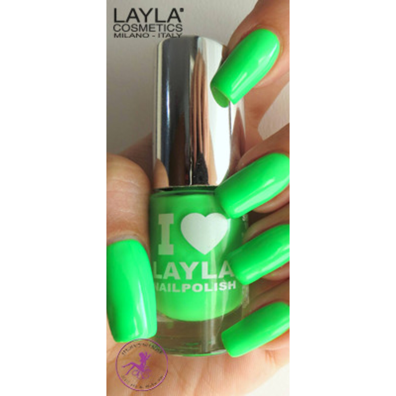 Layla Cosmetics Dark Green Fluo
