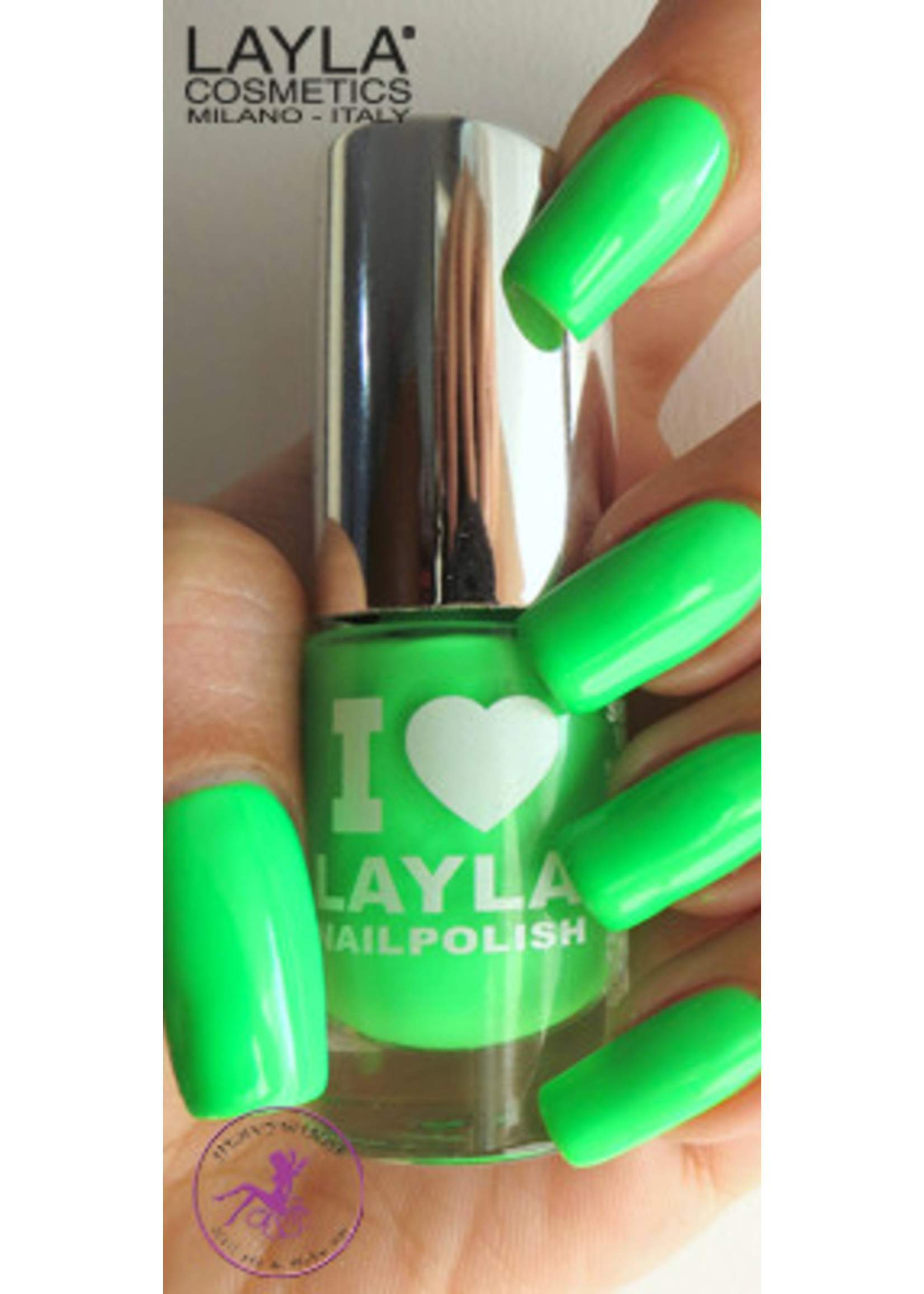 Layla Cosmetics Dark Green Fluo