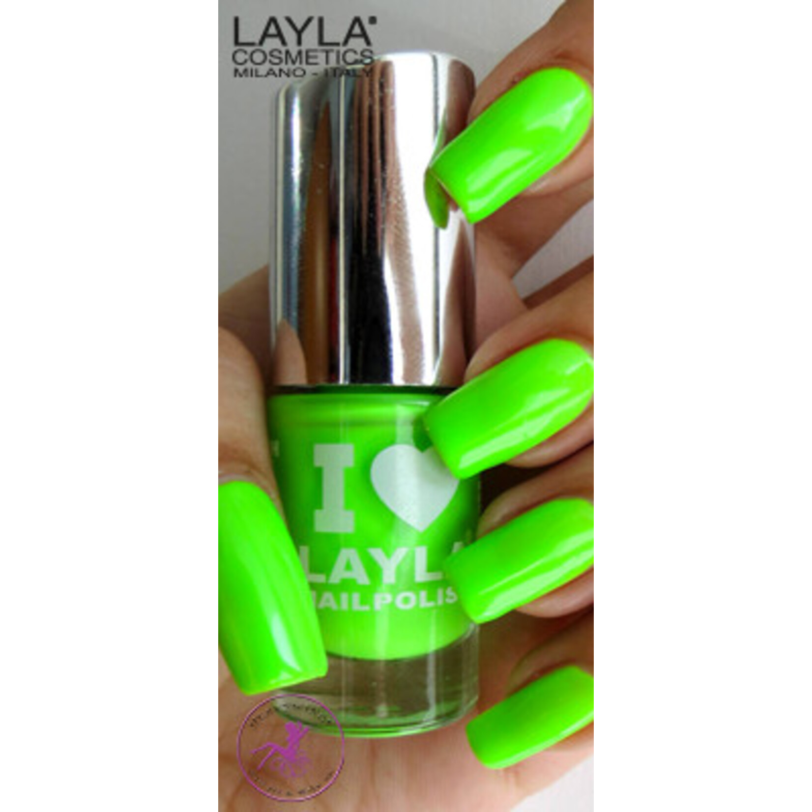 Layla Cosmetics Light Green Fluo
