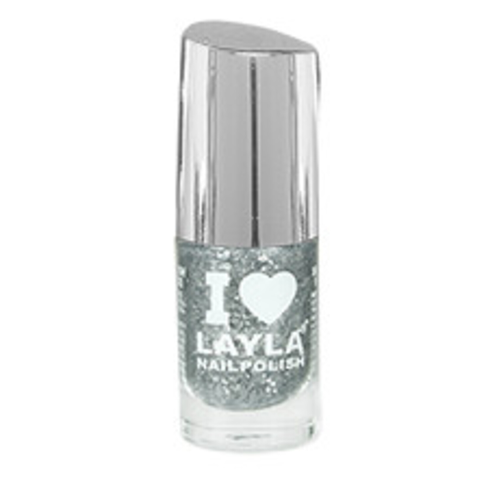 Layla Cosmetics Glitty Silvery