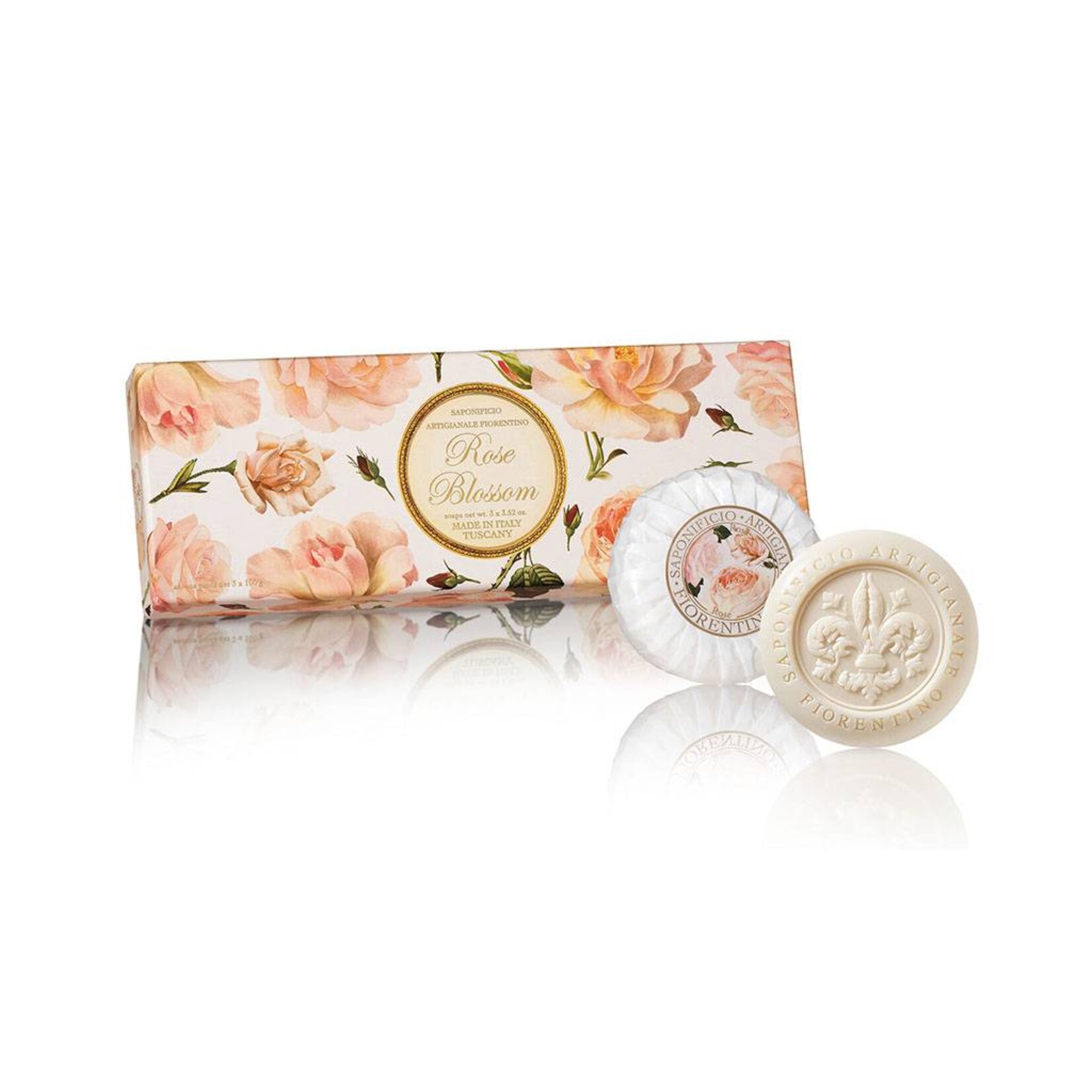 Fiorentino Rose Blossom - Fiorentino - Soaps 3x100 gram