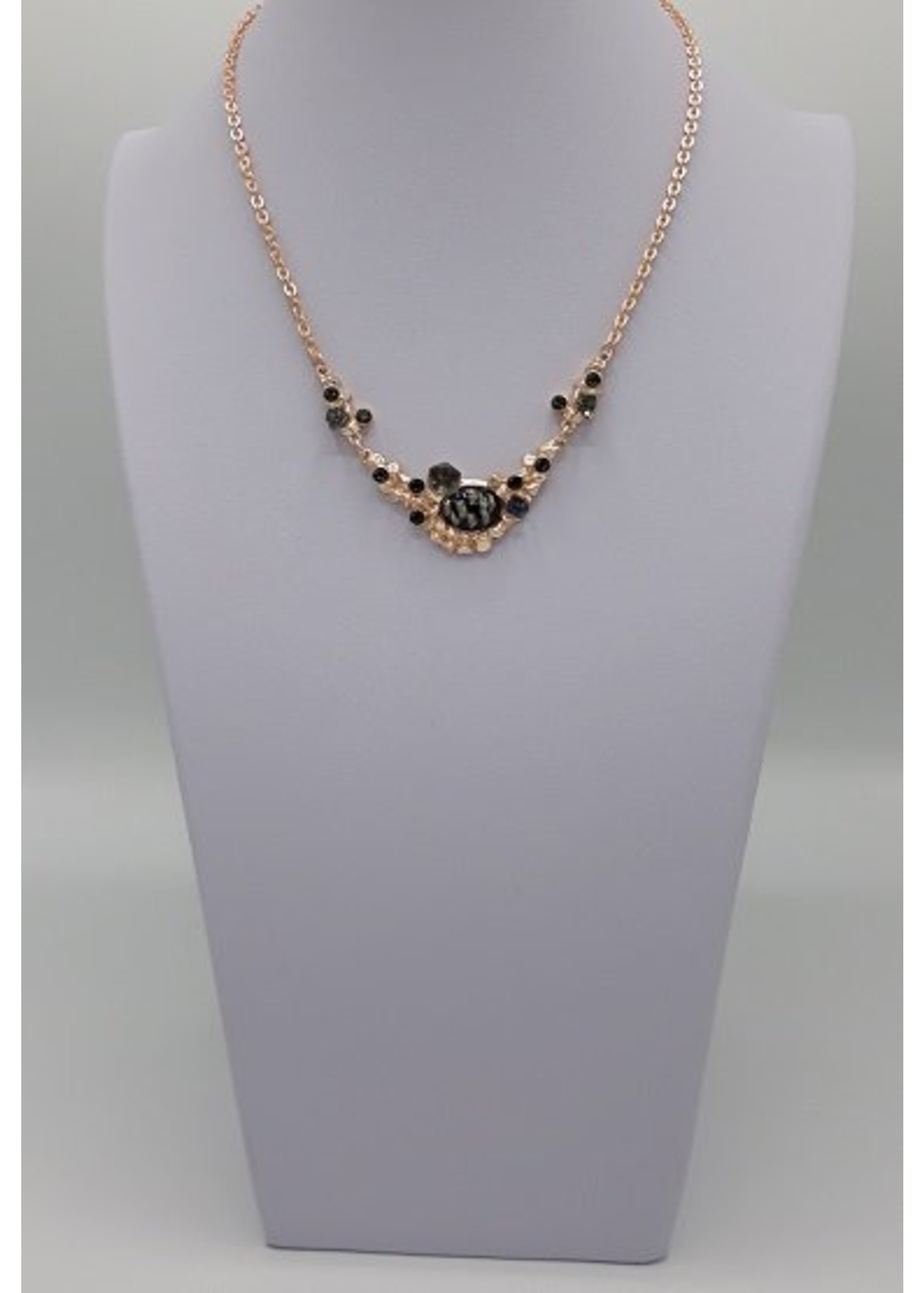 Collier Royal Rose Or