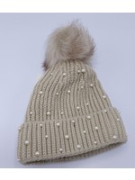 Beige Pompon Pearl