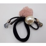 Hair Puller Pink Pompon