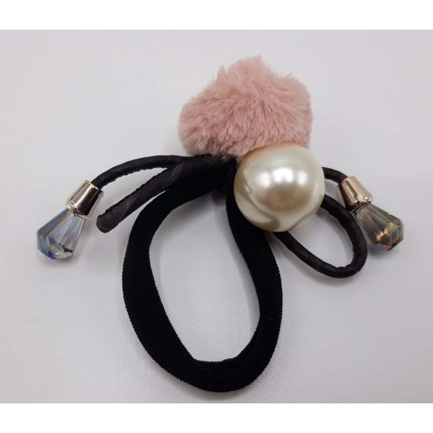 Hair Puller Pink Pompon