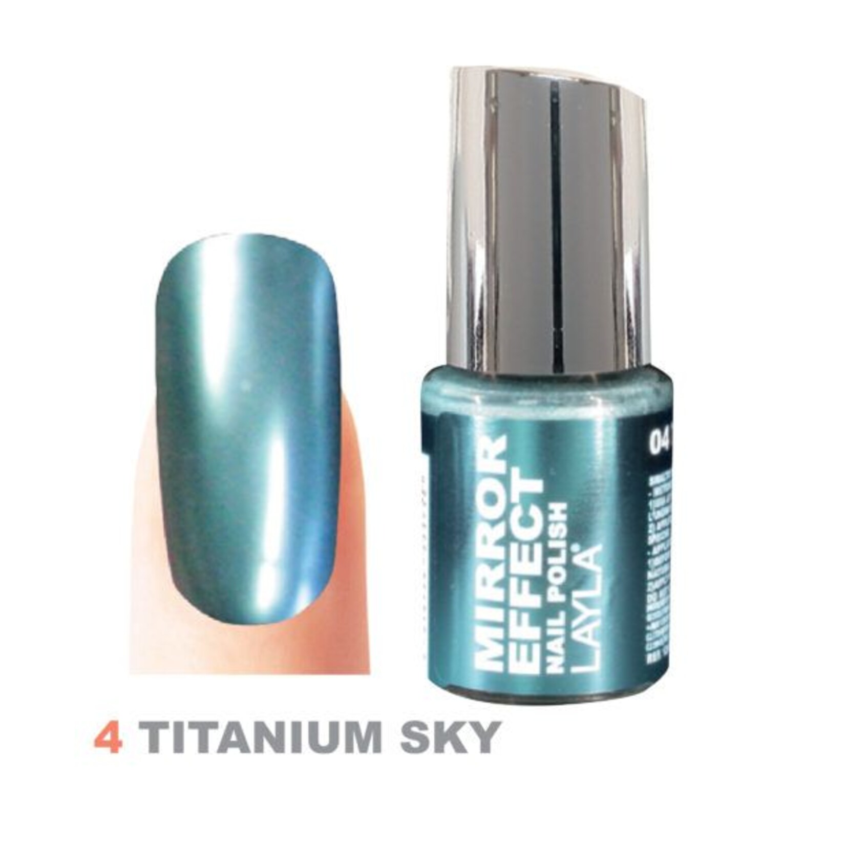 Layla Cosmetics Titanium Sky N°4  - Mirror Effect