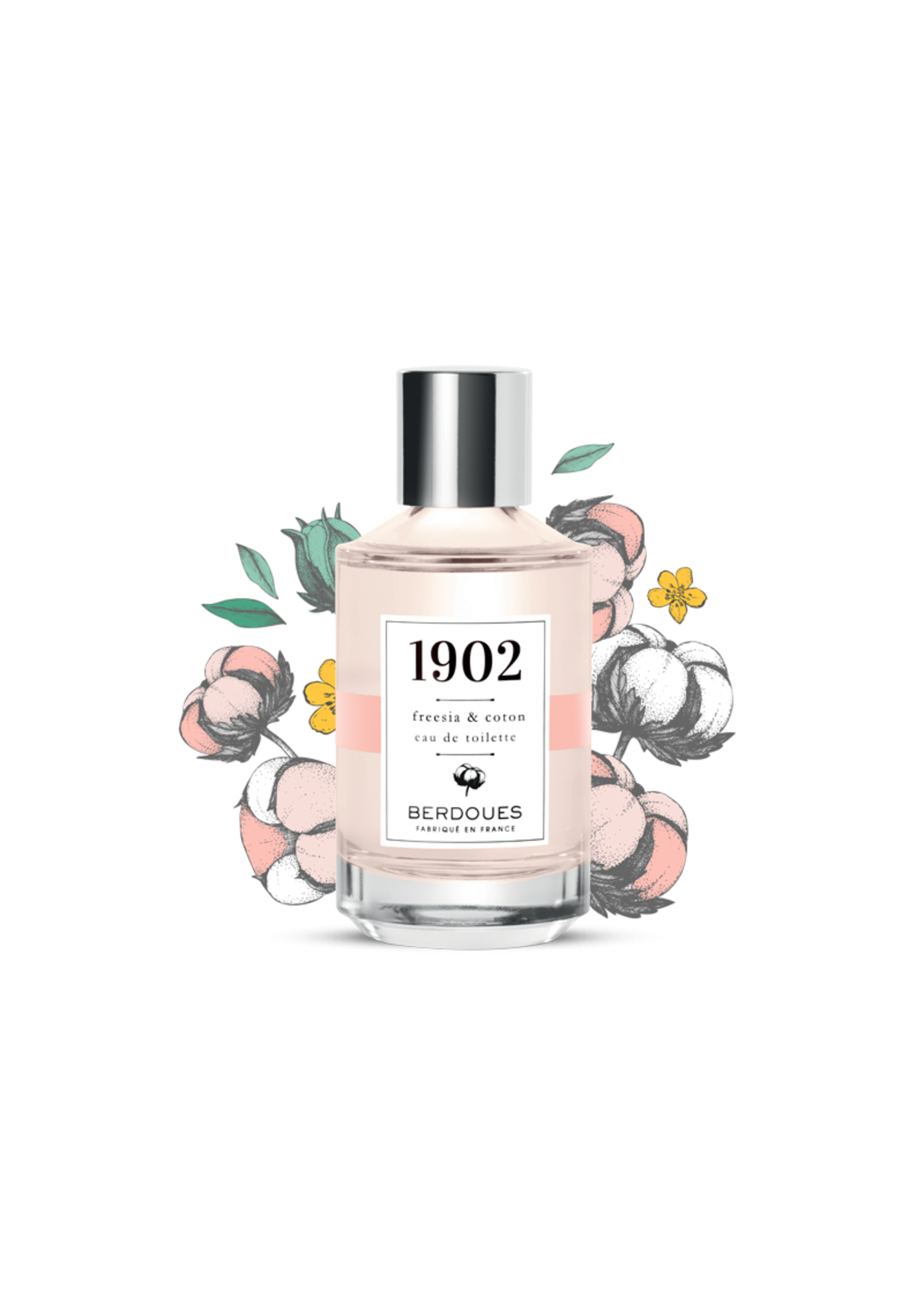 Berdoues Freesia & Coton - Eau De Toilette - 1902 Berdoues