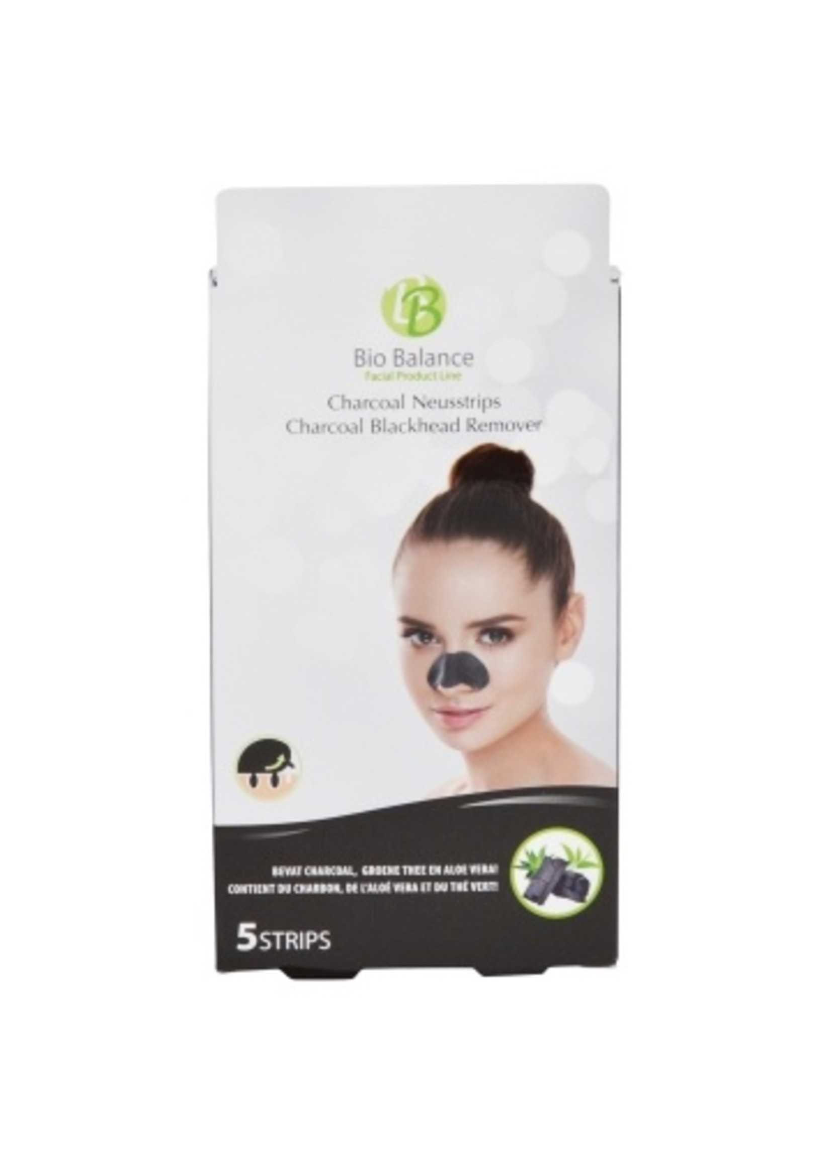 Bio Balance  Charcoal Neusstrips 5 stuks - Bio Balance