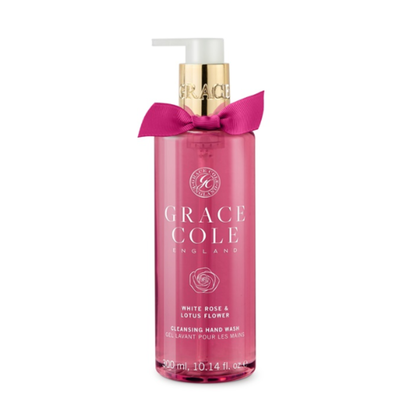 Grace Cole Savon Liquide Mains White Rose & Lotus Flower