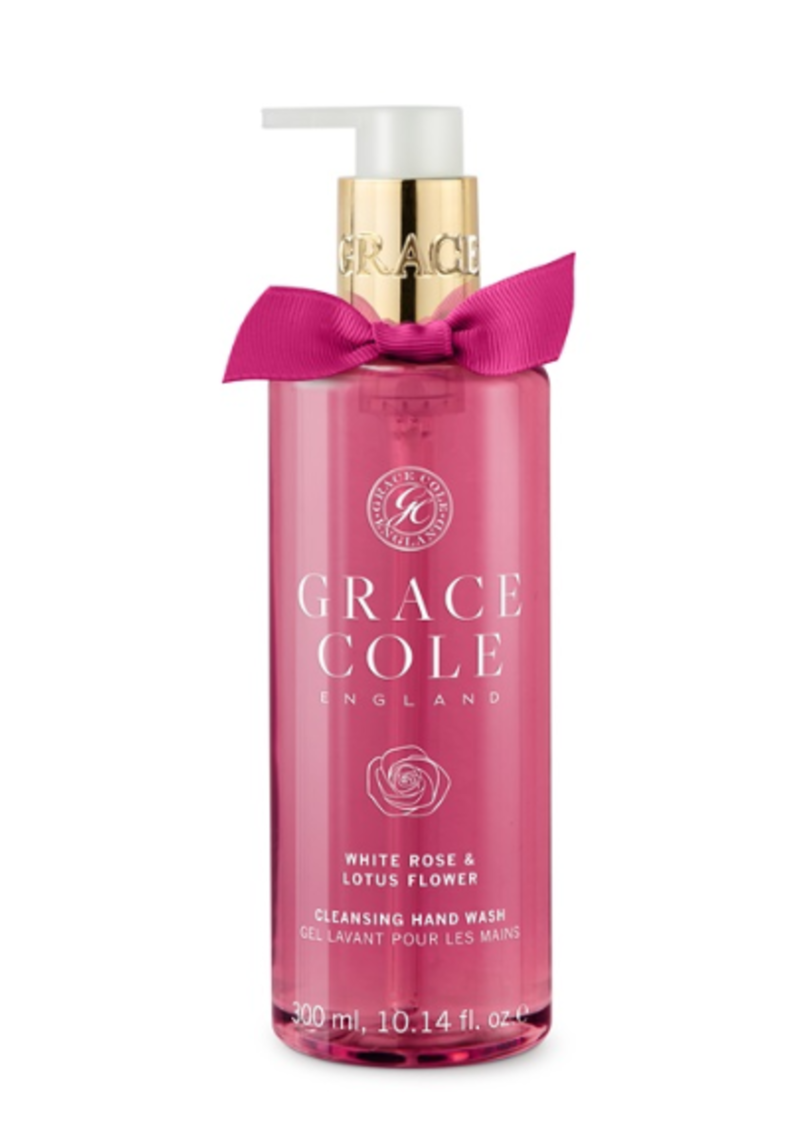 Grace Cole Savon Liquide Mains White Rose & Lotus Flower