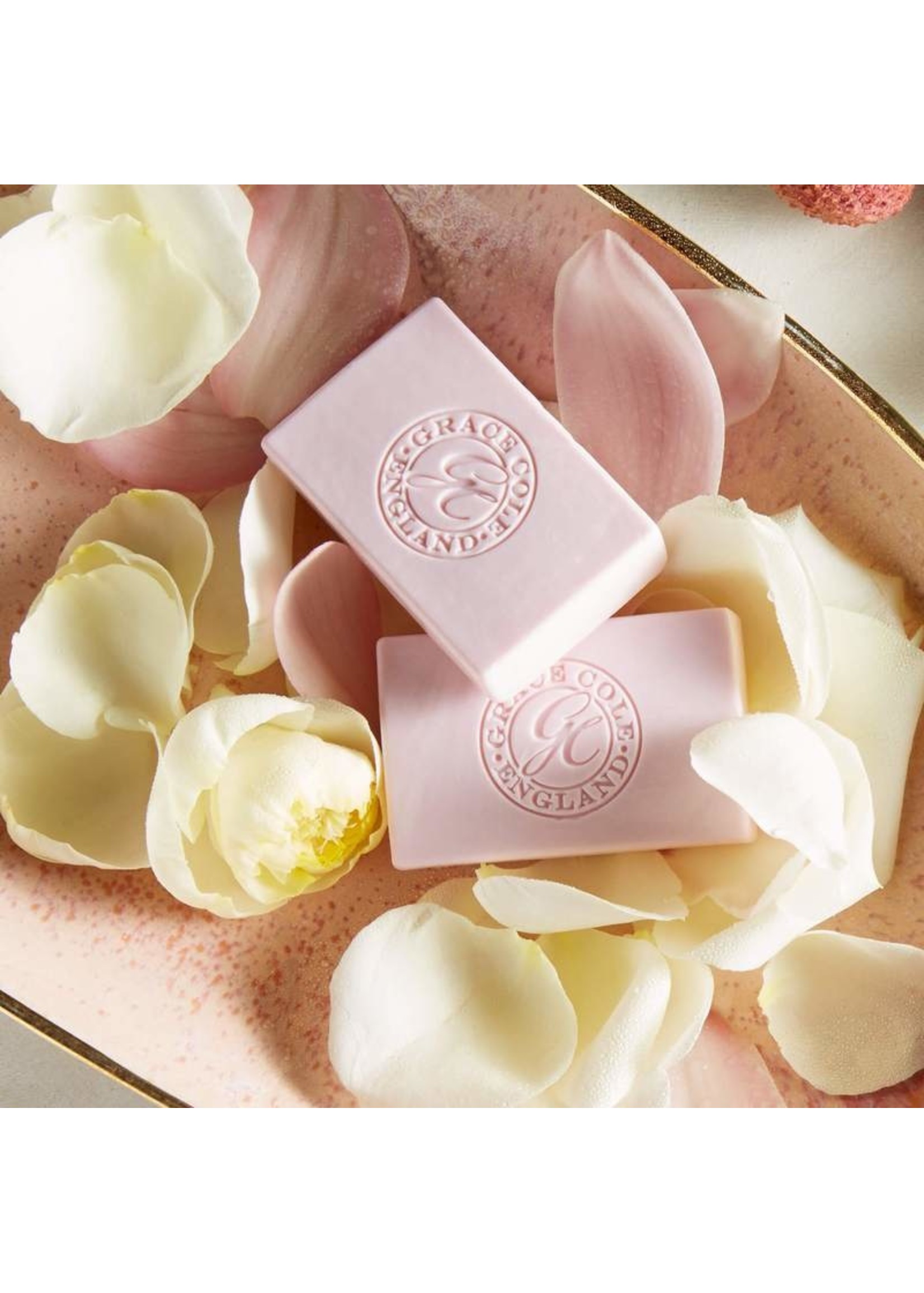 Grace Cole Coffret savon White Rose & Lotus Flower