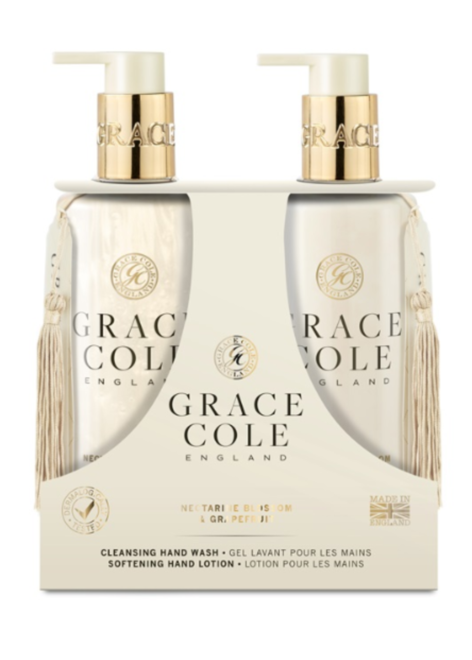 Grace Cole Coffret Soin des mains Duo Nectarine Blossom & Grapefruit