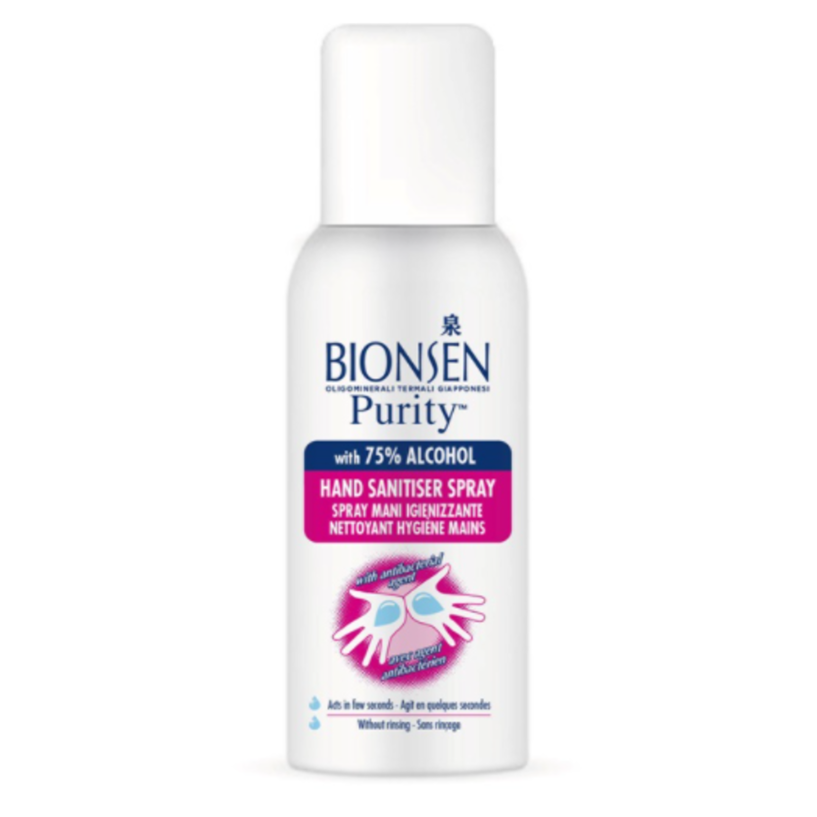 Bionsen Spray désinfectant pour les mains 75% - Bionsen