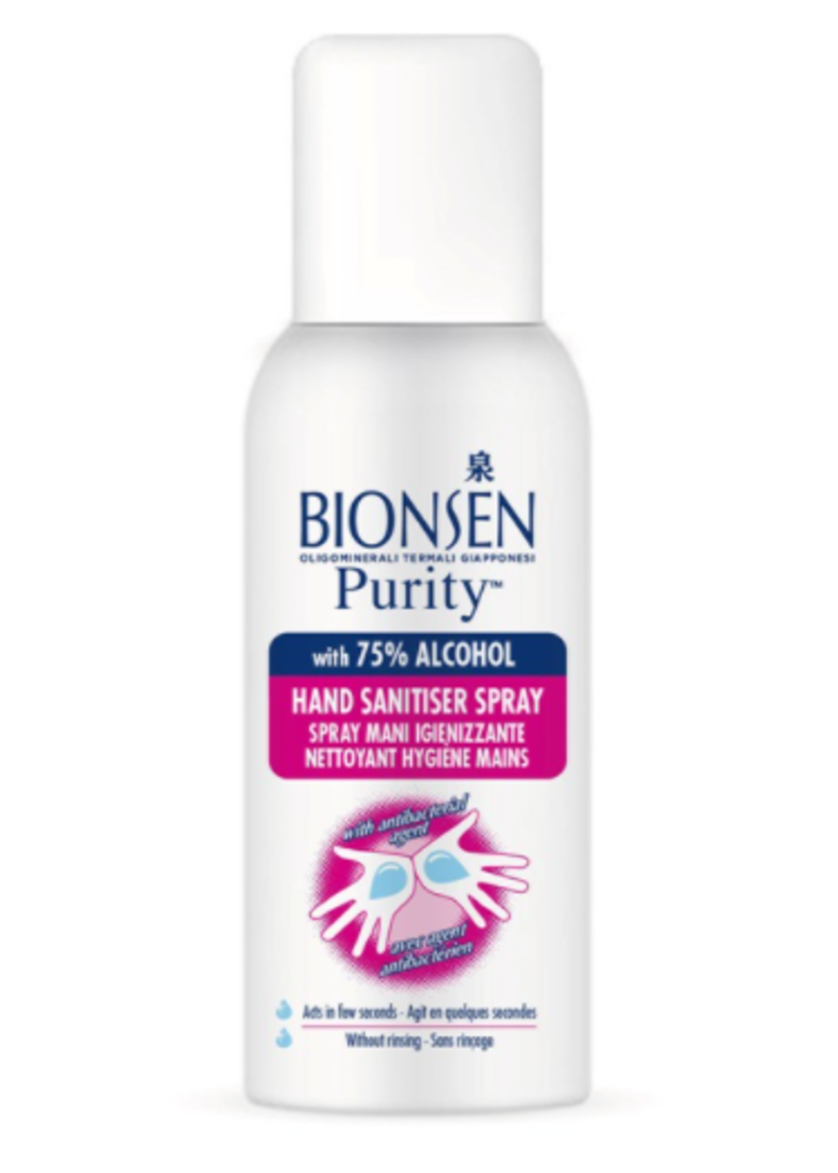 Bionsen Spray désinfectant pour les mains 75% - Bionsen