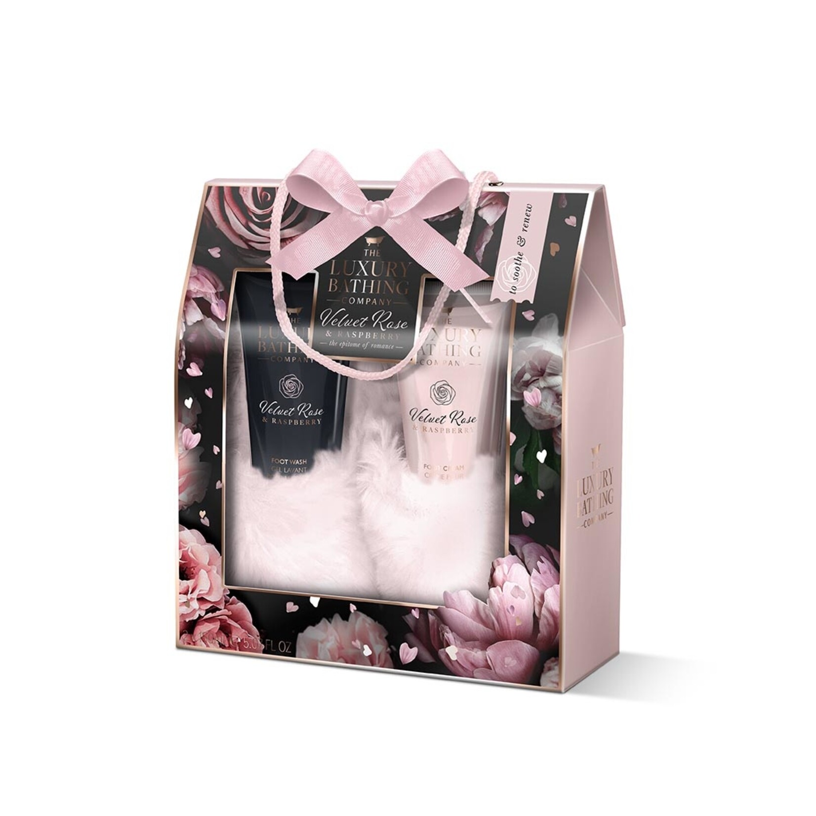Grace Cole Coffret Soin des Pieds Velvet Rose & Raspberry - The Luxury Bathing Company