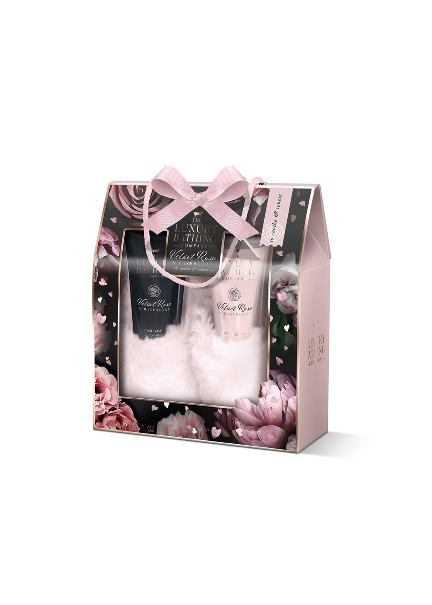 Grace Cole Coffret Soin des Pieds Velvet Rose & Raspberry - The Luxury Bathing Company