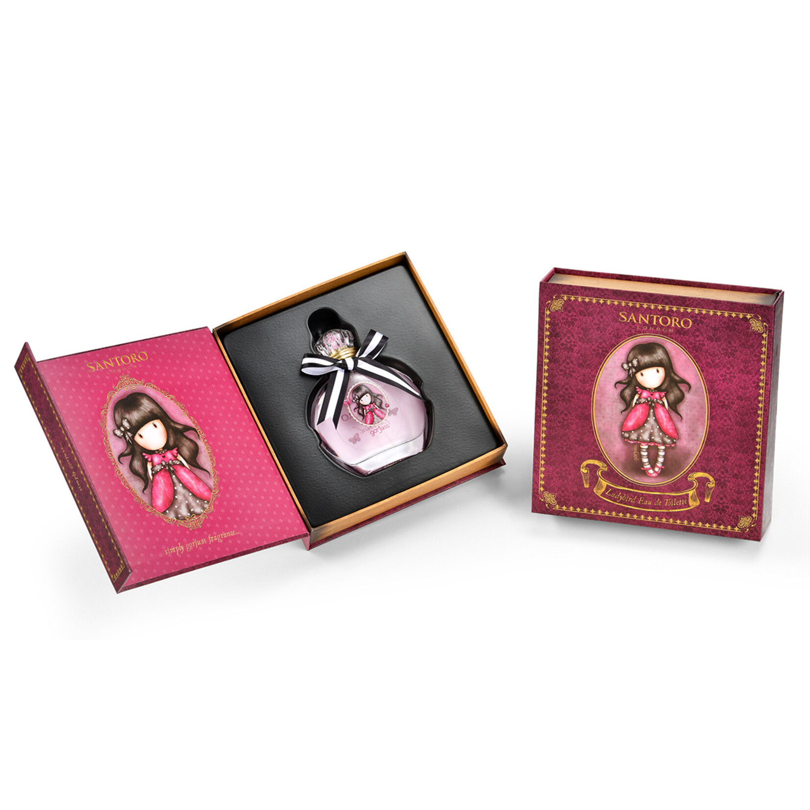 Santoro Gift Set Book Gorjuss Ladybird
