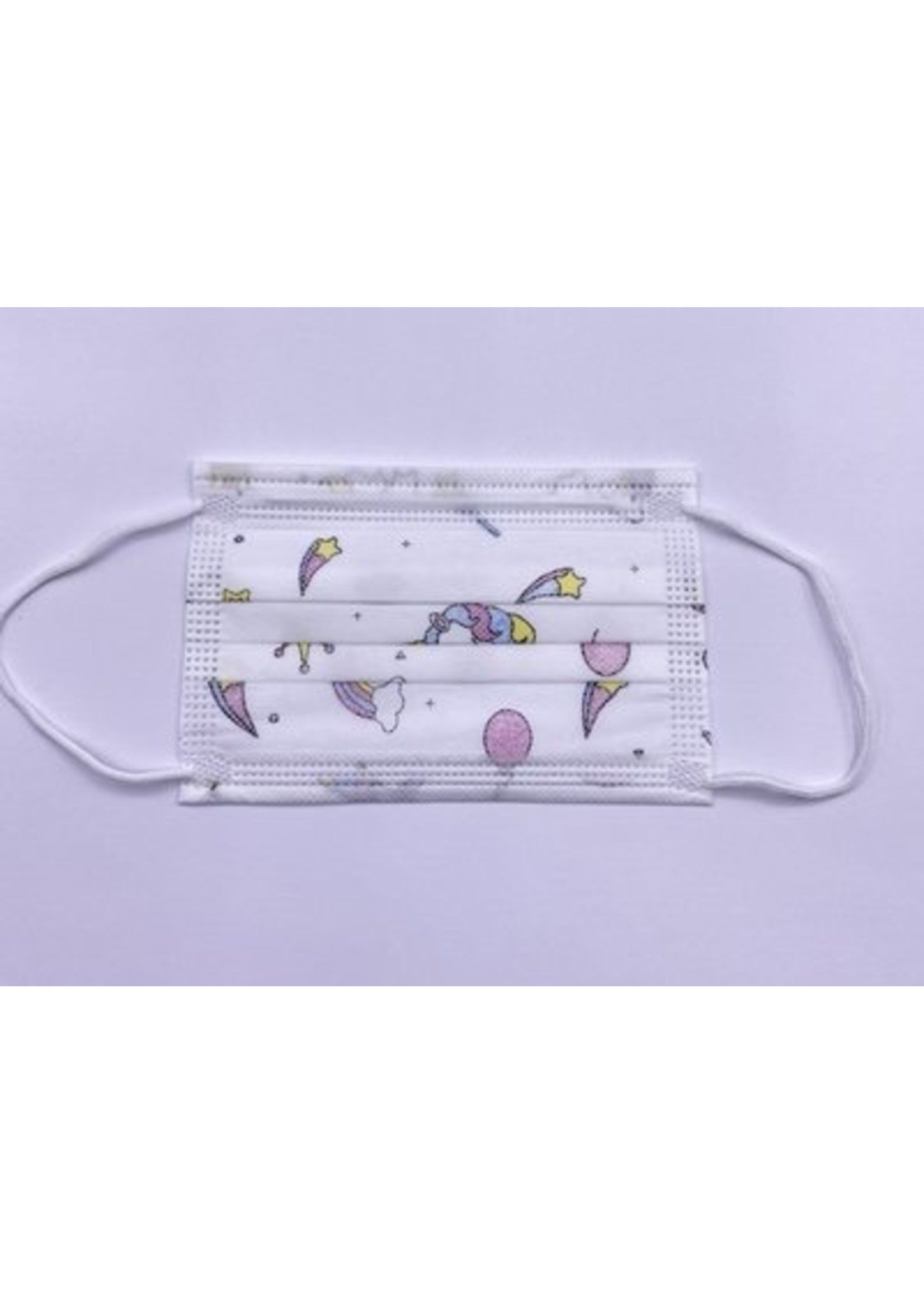 Mouth mask Kids white