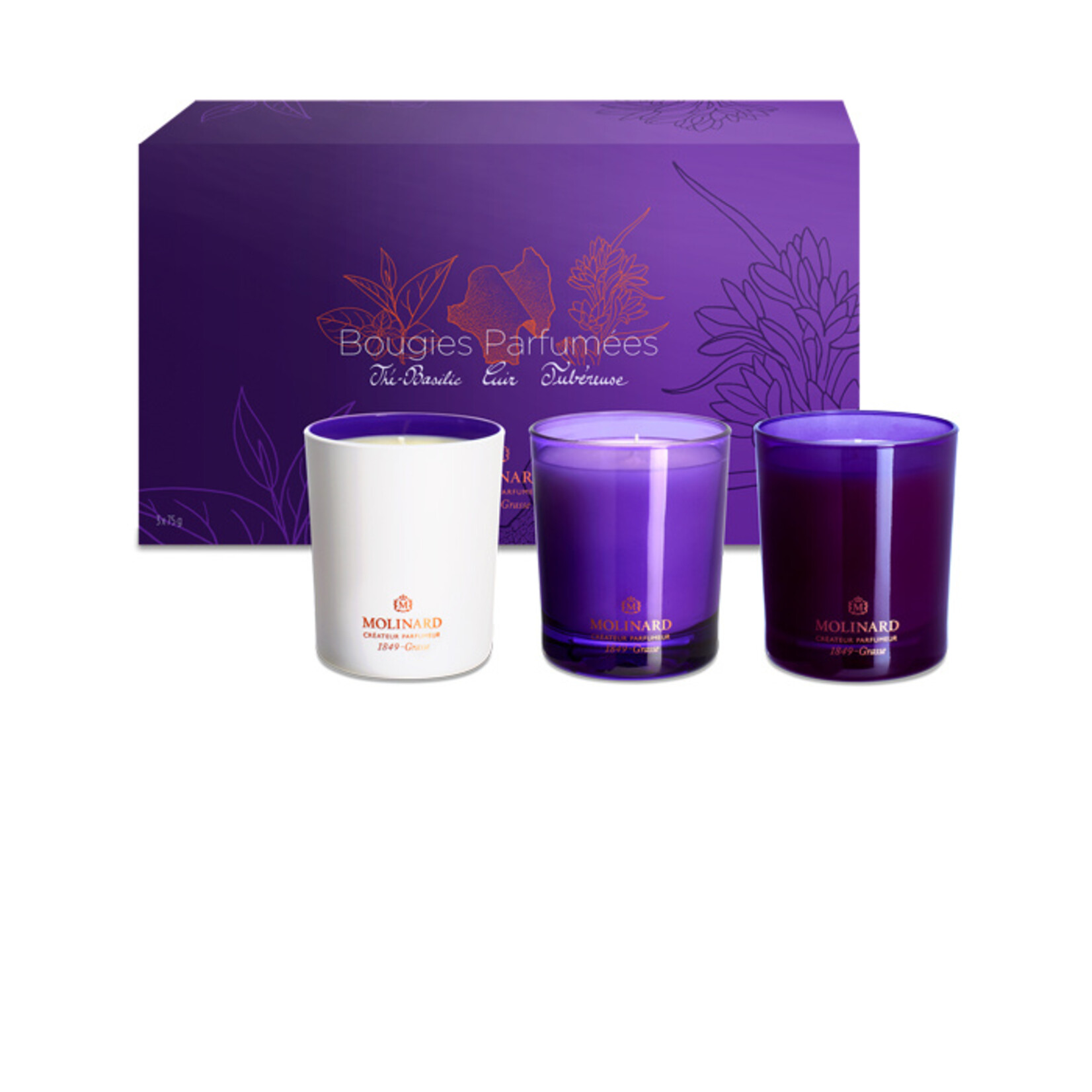 Molinard Coffret Geurkaarsen Molinard