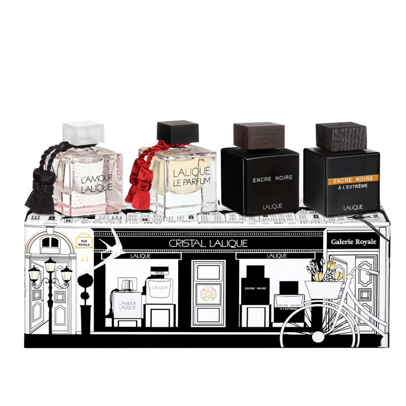 Lalique  Miniatures Gift Set Lalique