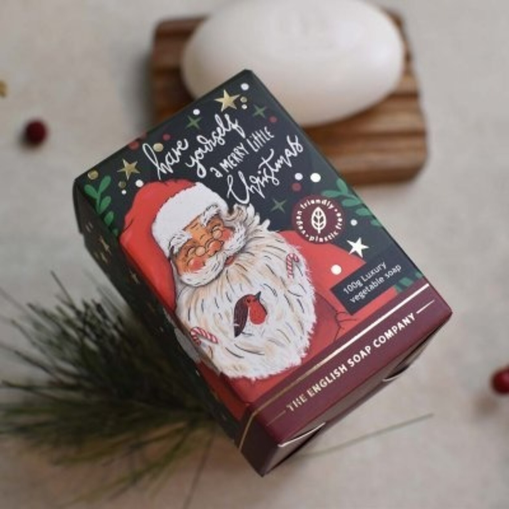The English Soap Company Kerstman Mini Zeep