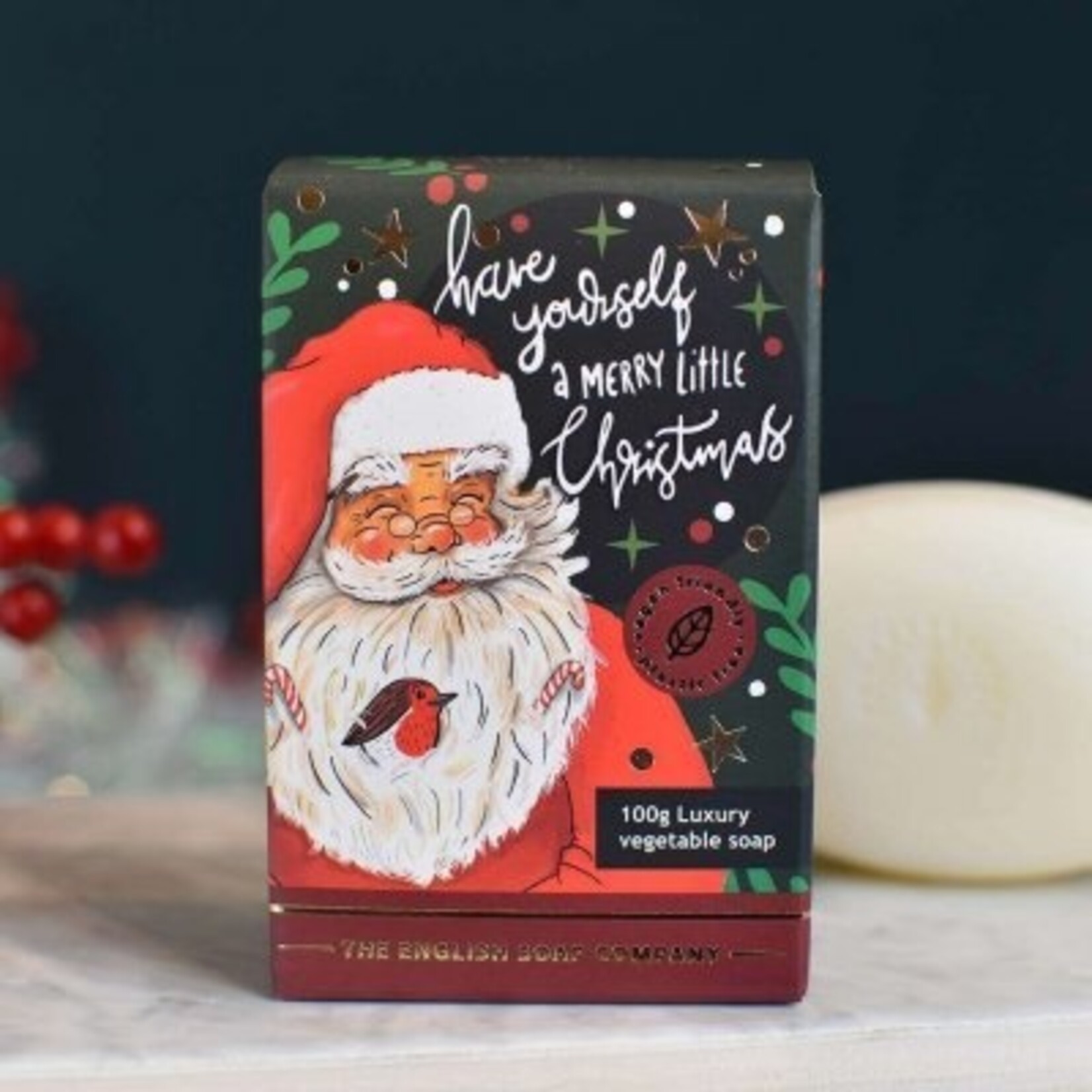 The English Soap Company Papa Noël Mini Savon