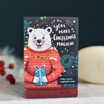 The English Soap Company Mini Savon Ours Polaire de Noël