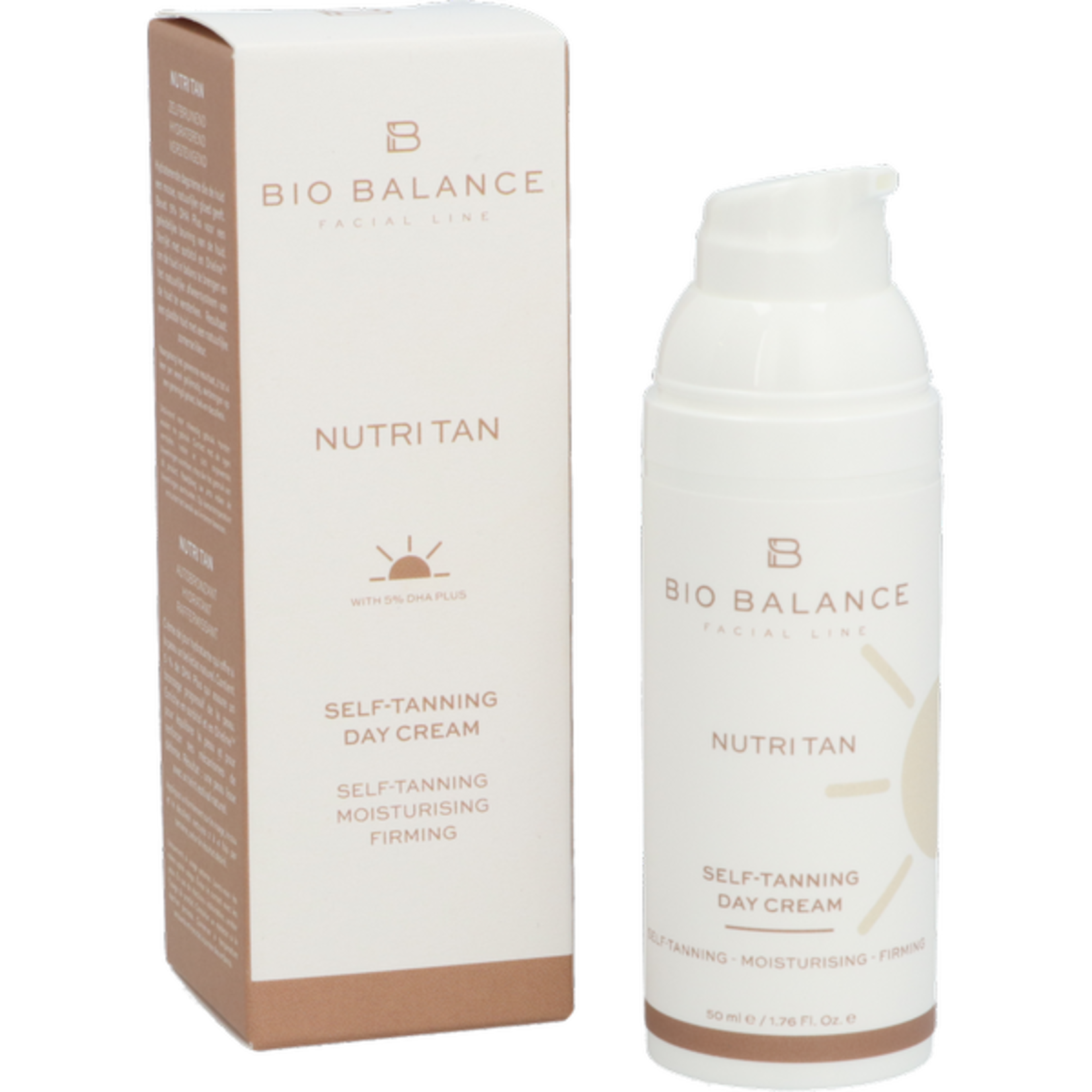 Bio Balance Nutri Tan - Bio Balance - Zelfbruinende Dagcrème 50 ml