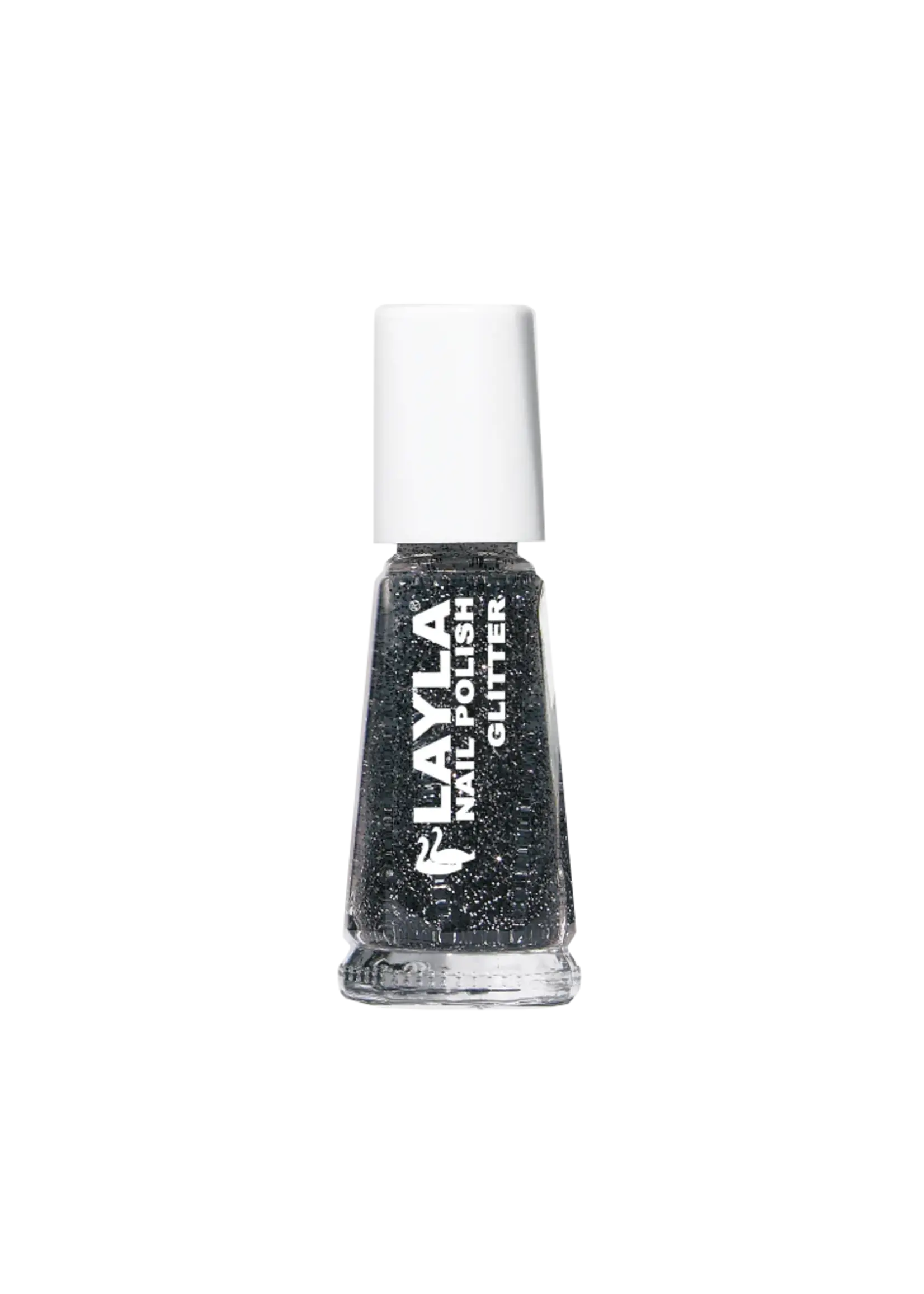 Layla Cosmetics GLITTER  BLACK SILVER N°6